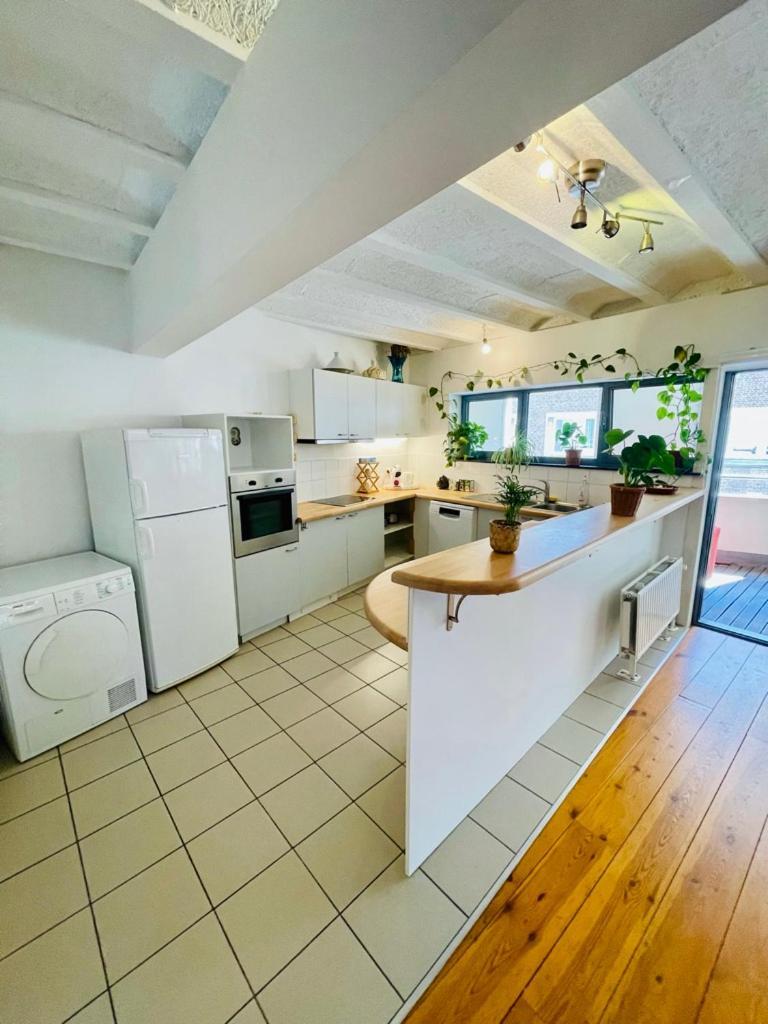 Down Town Oasis-Spacious Loft With Private Parking Брюссель Екстер'єр фото